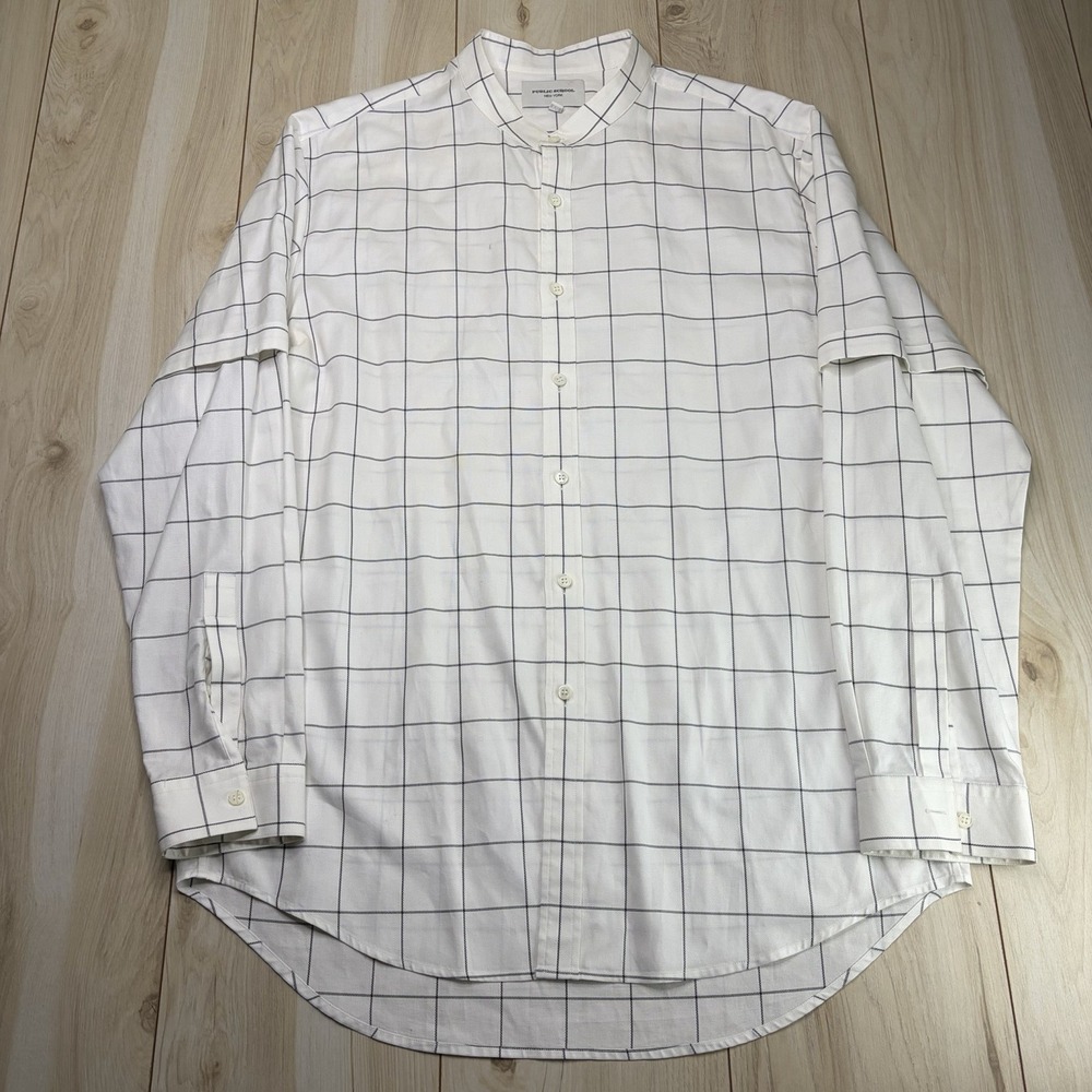 PUBLIC SCHOOL New York Granded Collar Check Shirt Long Sleeve/ Short Sleeve 2XL
